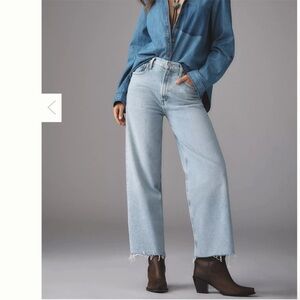 NWT Agolde Ren Wide Jeans